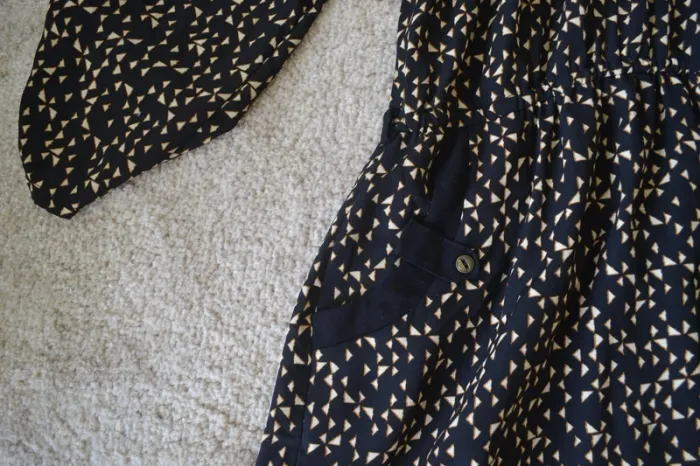 Robe mi-longue Sépia Collection - Taille 40 - photo numéro 4