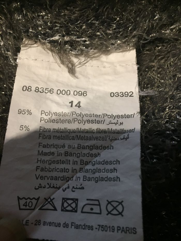 Pull mohair gris Miss Liberto 14A - photo numéro 4