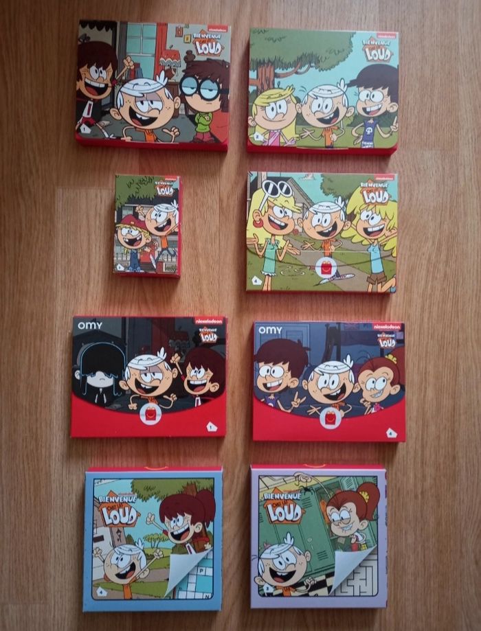 Lot de 8 jeux collection McDonald's