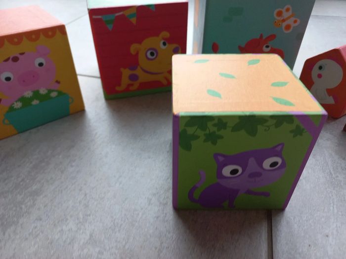 Jeu d'encastrement ferme avec nombres - photo numéro 4