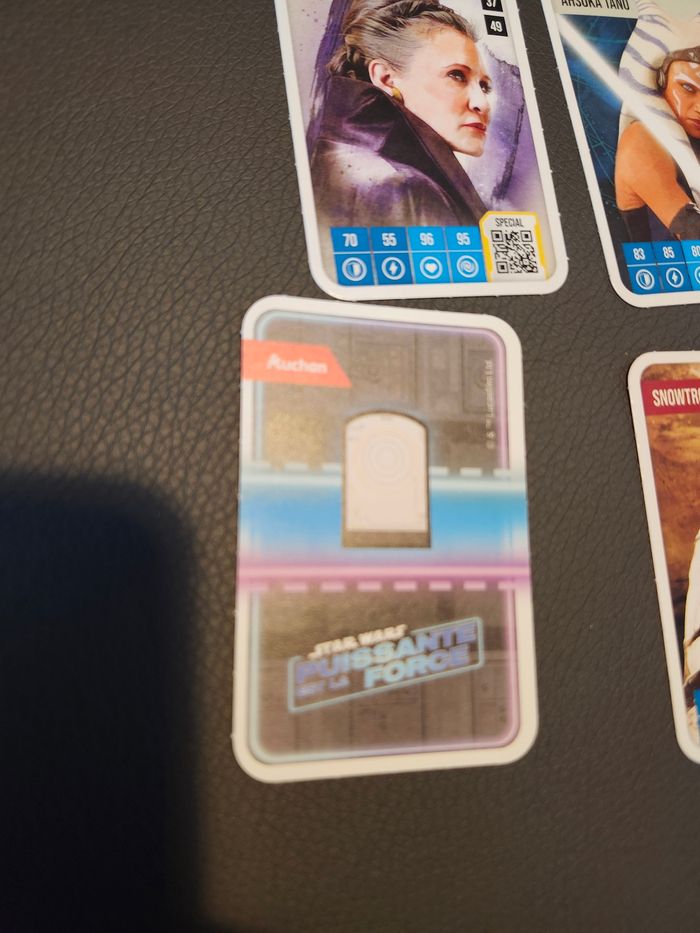 Lot 42 cartes disney auchan star wars sans doubles - photo numéro 7