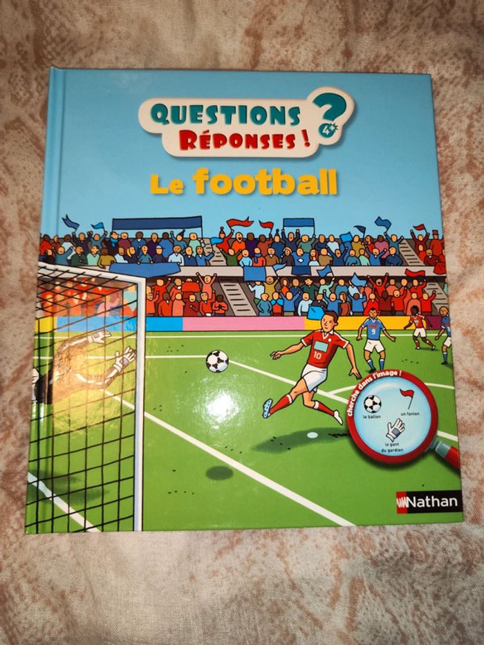 Livre questions réponses le football