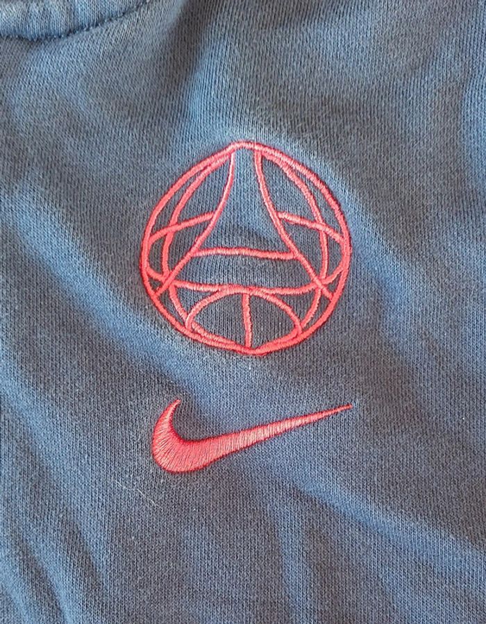 Sweat Gilet Zippé à Capuche Nike Officiel PSG - photo numéro 4
