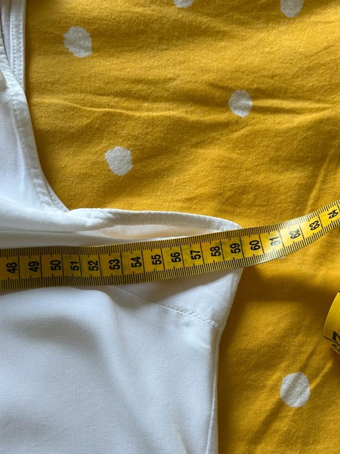 Débardeur sans manches en viscose blanc gémo femme XL été - photo numéro 10