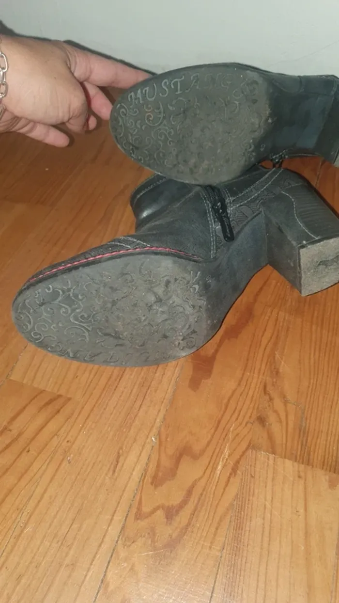 Bottines mustang très bon état - photo numéro 5