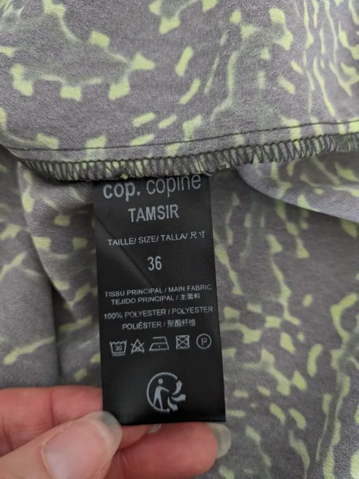 Blouse imprimée - Cop Copine - taille 36 - photo numéro 7