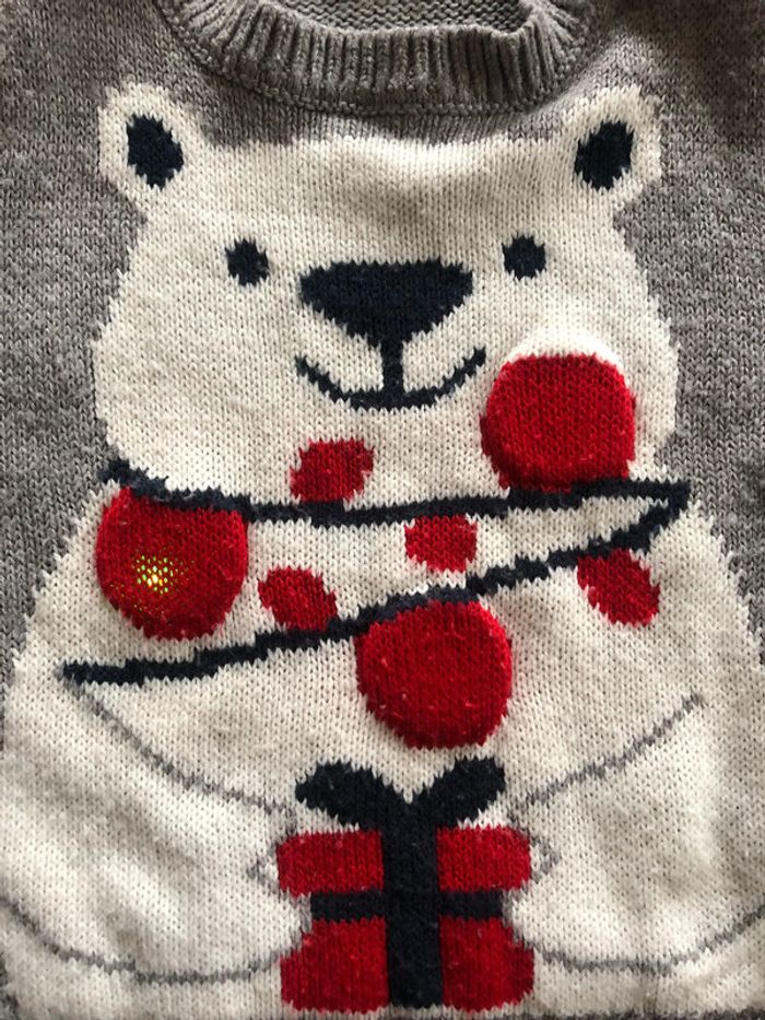 Pull de Noel 12/24 mois - photo numéro 2