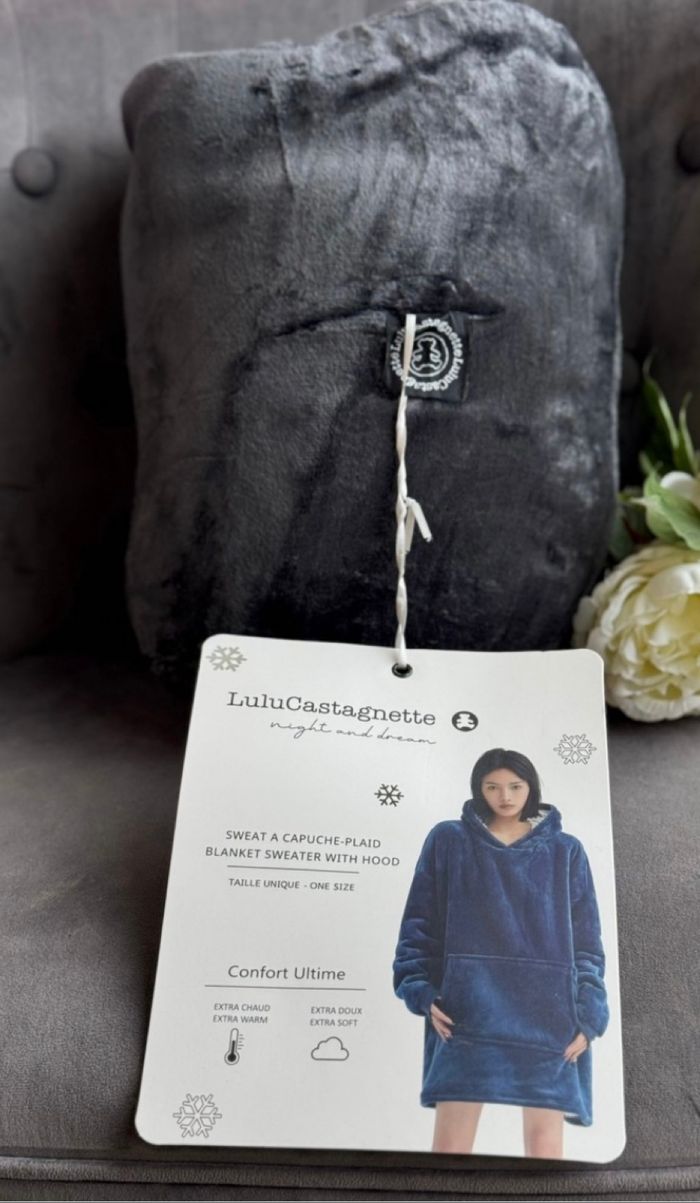 SweatPlaid Gris Lulu castagnette