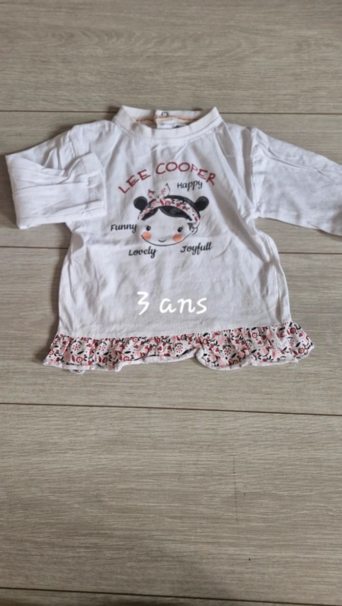 T shirt lee cooper 3 ans