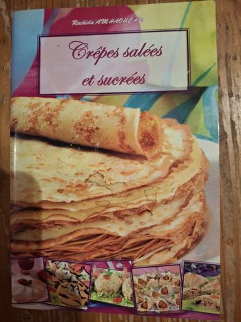 Livre de recettes de crêpes