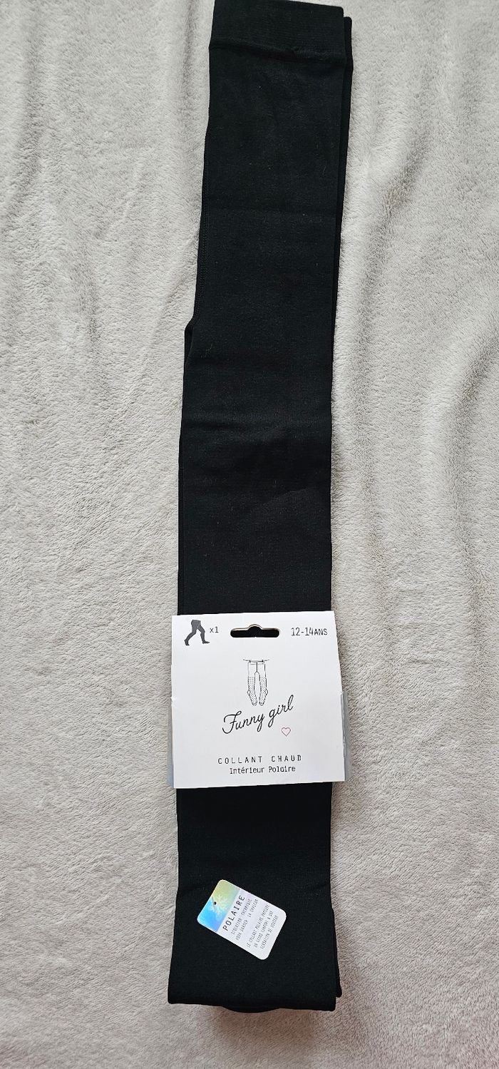Collant chaud polaire fille 12-14 ans – Funny Girl - photo numéro 3