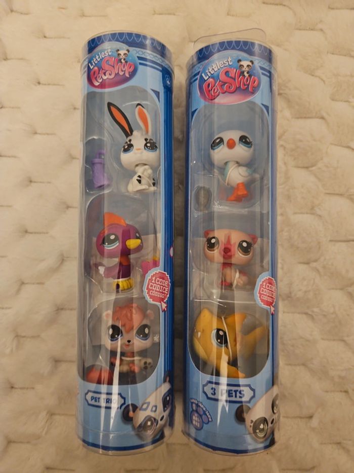 Lot de 6 littlest pet shop