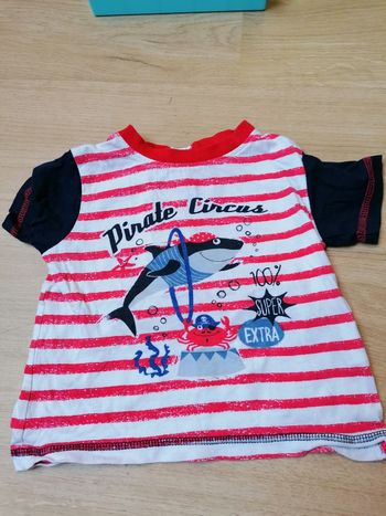 Tee shirt tissaia 12mois