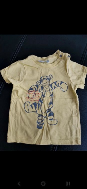 Tee-shirt Tigrou Disney 9 mois