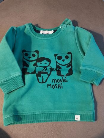 Pyjama velours bout'chou 9 mois