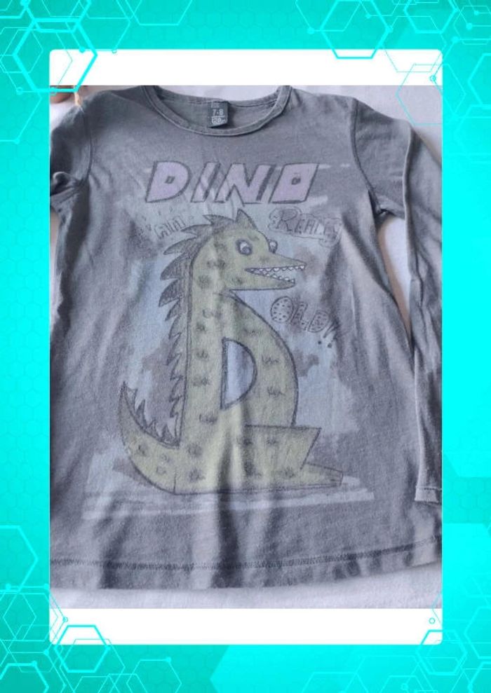 T shirt manches longues Zara kids - photo numéro 2