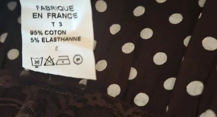 Jupe marron AN'GE T 3 Neuve - photo numéro 6