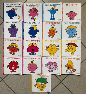 Lot 86 livres enfants Monsieur et madame 