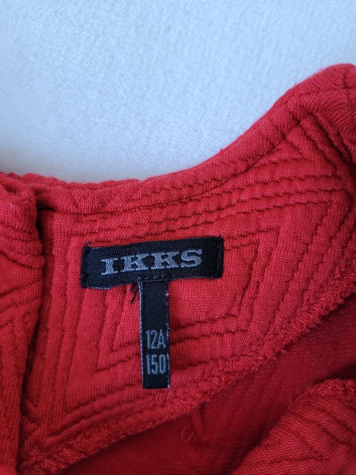 Robe rouge IKKS 12 ans TBE - photo numéro 6