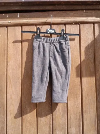 Pantalon de sport gris 12 mois bébé garcon