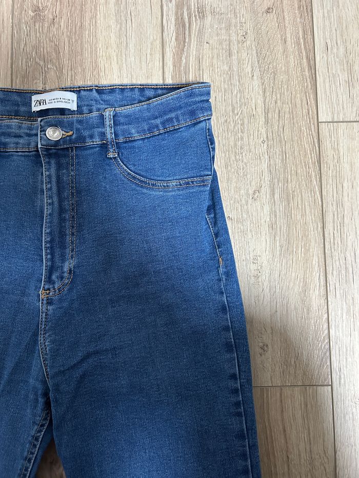 Jean Zara femme taille haute - photo numéro 4