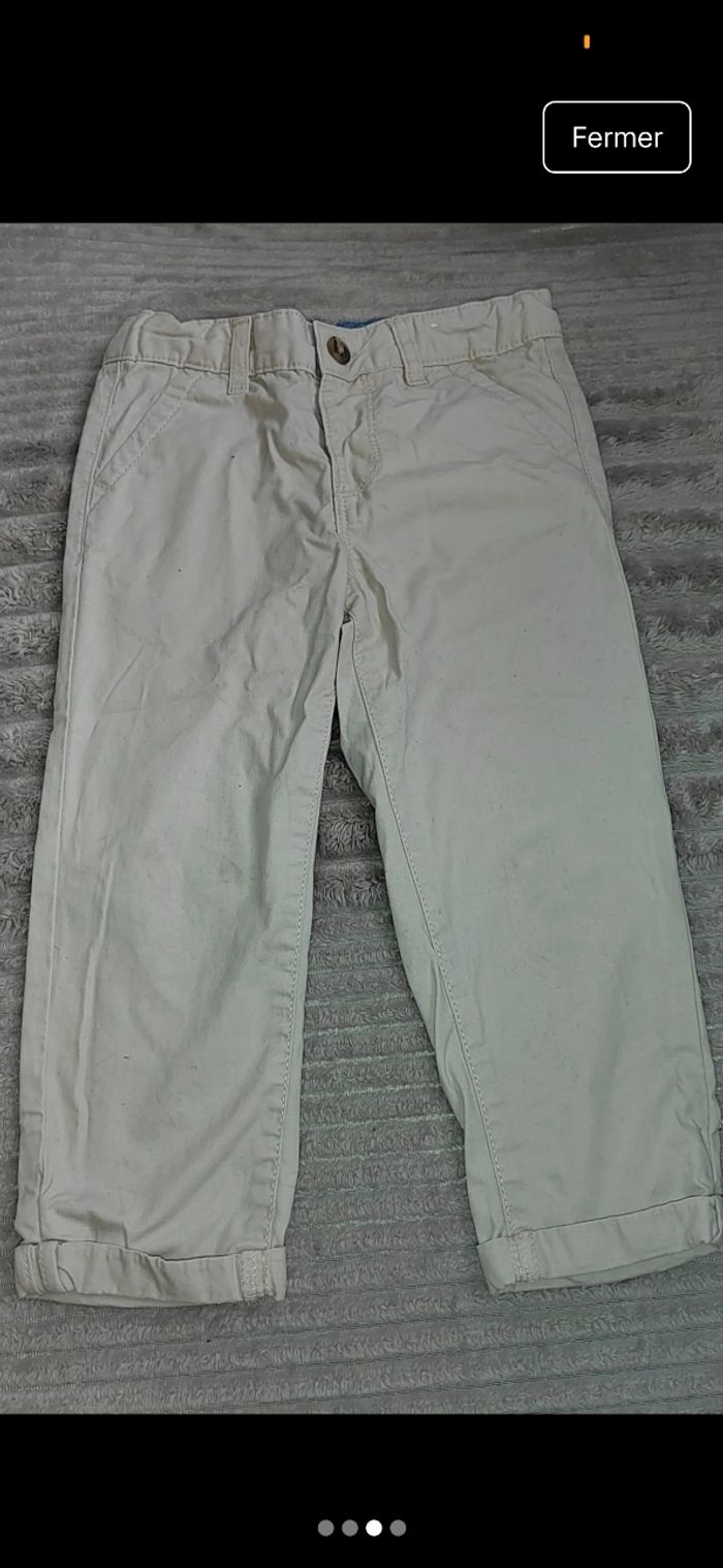 Pantalon beige - photo numéro 3
