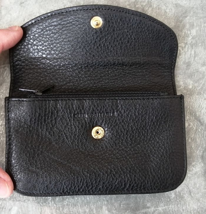 Porte monnaie femme en cuir véritable - photo numéro 3