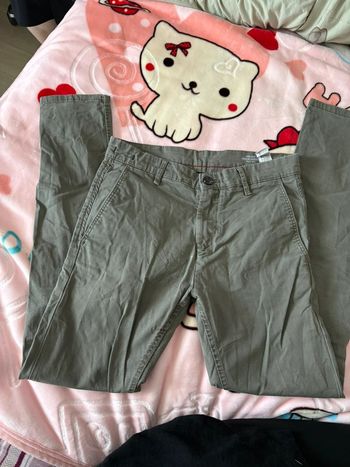 Jeans vert Zara