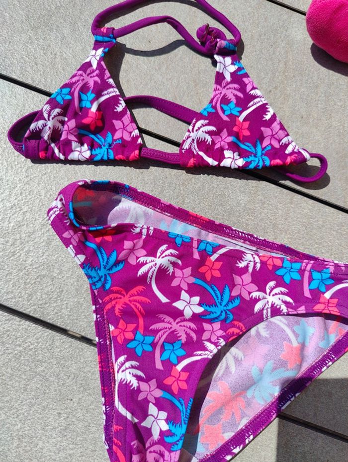 Maillot de bain fille 2 pièces 18 mois - photo numéro 2