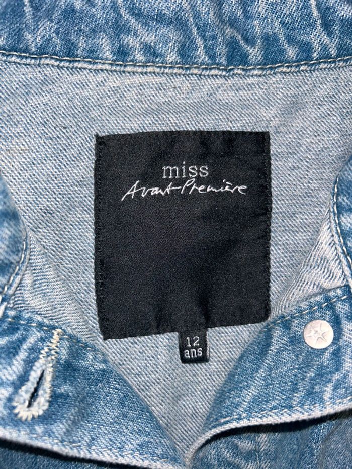 Veste en jeans 12 ans - photo numéro 3