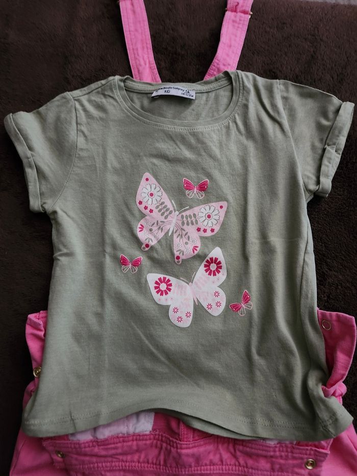 Ensemble  salopette  tee-shirt - photo numéro 5