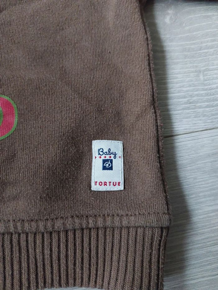 Gilet avec capuche Baby Tortue taille 12 mois - photo numéro 4