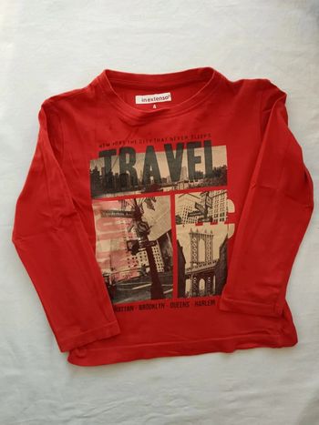 Tshirt ML In Extenso 4 ans
