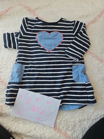 Haut fille mariniere vertbaudet 8 ans