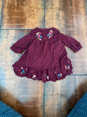 Robe brodé à fleur C&A