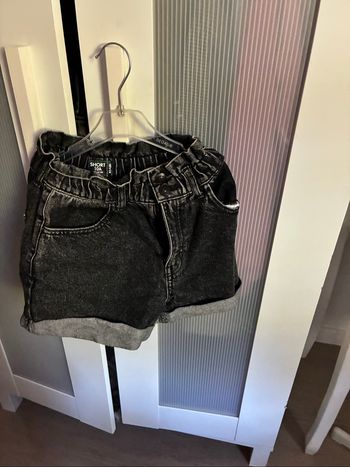 Short en jeans
