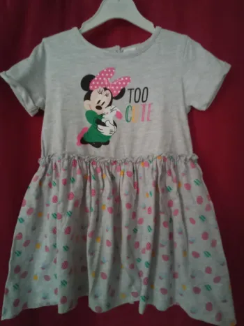 Ensemble tunique /robe avec legging Minnie taille 92 CMS (41)
