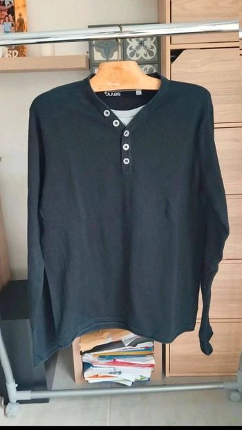 Pull léger jules taille  l  homme  noir