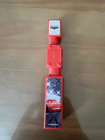 Étui brosse à dents rouge Cars