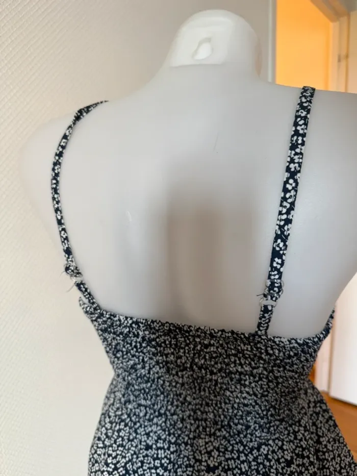 Robe vintage bleu en très bon état taille 36 - photo numéro 5