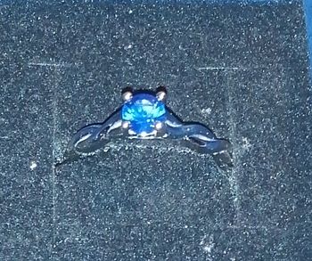 Vends bague argent femme T56