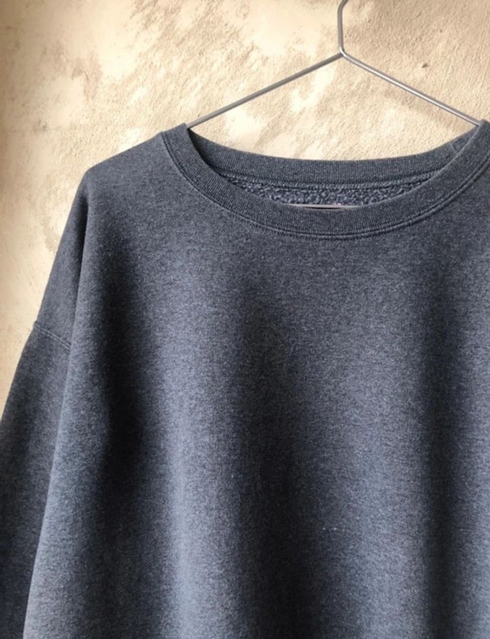 Sweat uni gris Hanes femme XL - photo numéro 4