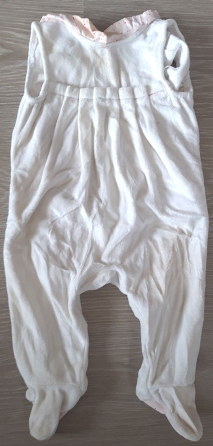 Pyjama fille sans manche 6 mois - Obaïbi