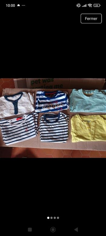 Lot vêtements garçon 2 ans 