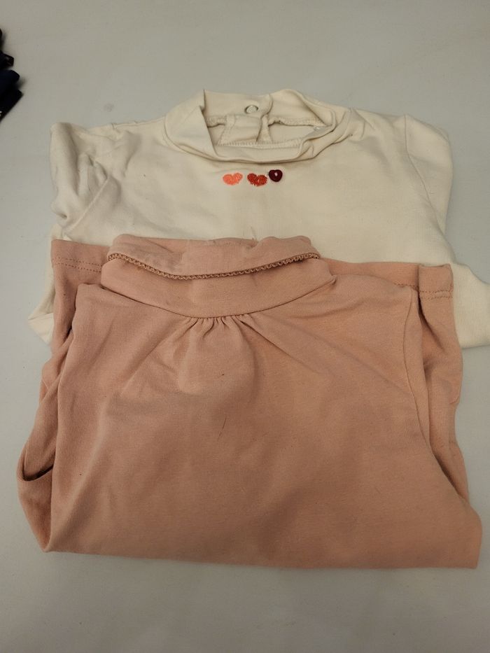 Lot de 2 sous pulls 6 mois