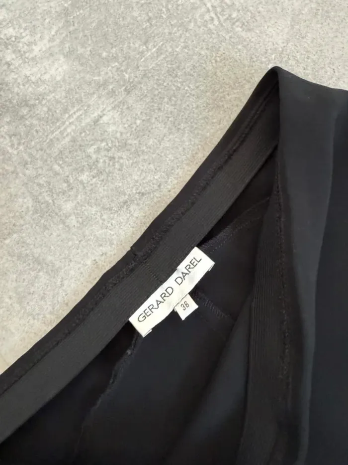 Jupe longue Gerard Darel noire taille 36 comme neuve - photo numéro 4