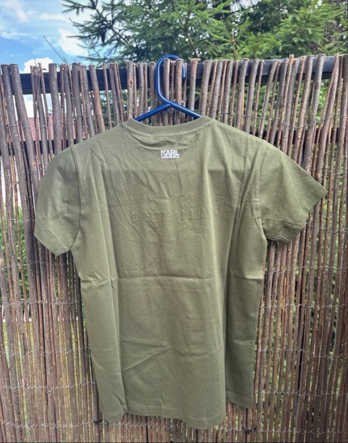 T shirt Karl lagerfeld kaki taille xs - photo numéro 3