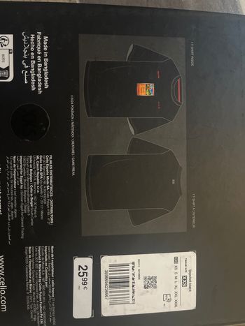 T-shirt Pokémon Celio XXS 