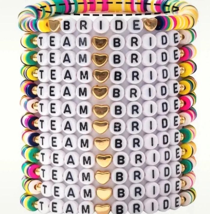 Lot 12 bracelets team bride & bride - photo numéro 3