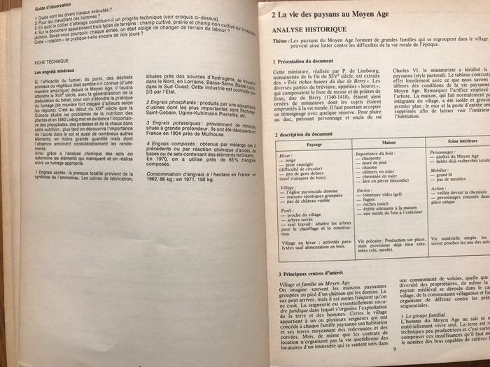 Documents et Civilisations - du Moyen Âge à 1944 - guide pédagogique - photo numéro 3